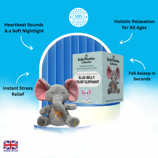 Ellie-Belly Relief Elephant™